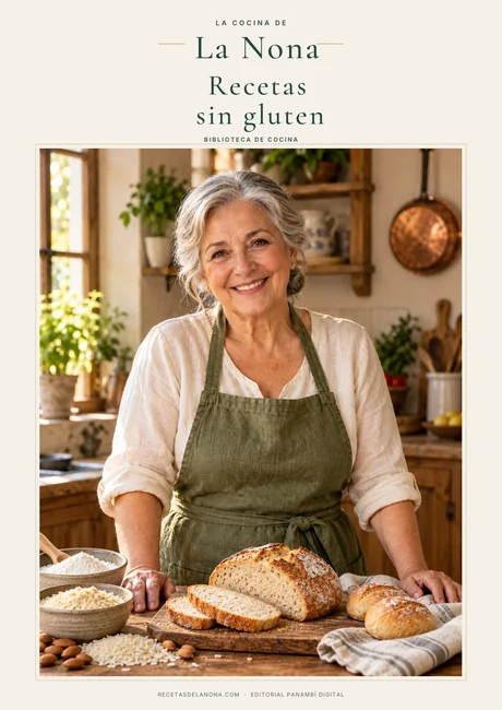 Portada de Recetas sin gluten, de La Nona
