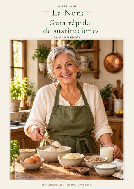 Portada de Guía rápida de sustituciones, de La Nona