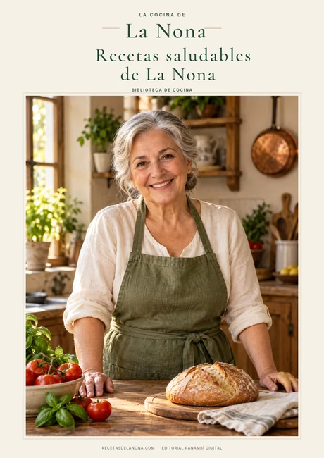 Portada de Recetas saludables de La Nona, de La Nona